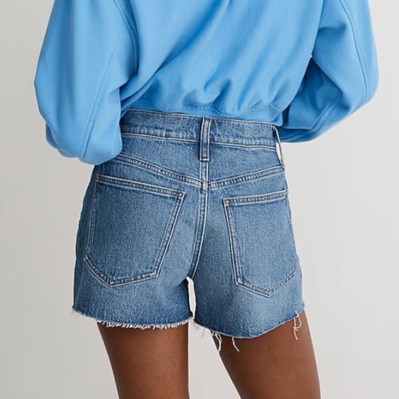 NWT Madewell Perfect Vintage Jean Shorts - Picture 2 of 5